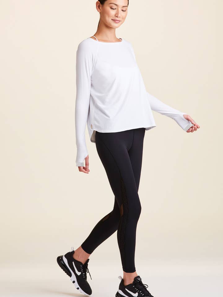Fractal Raglan Long Sleeve Tee for wholesale by Alala