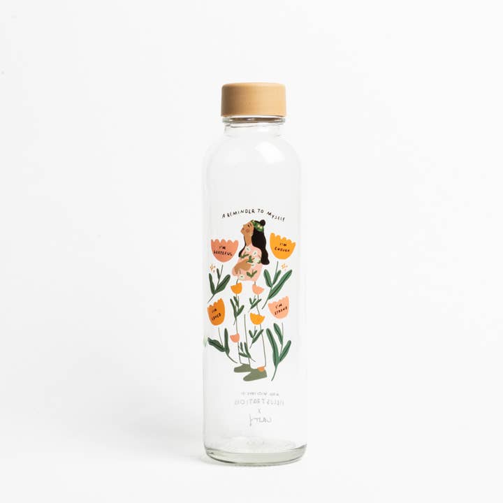 Garrafa de vidro - CARRY Bottle REMINDER TO MYSELF 0,7l por atacado de Carry Bottles
