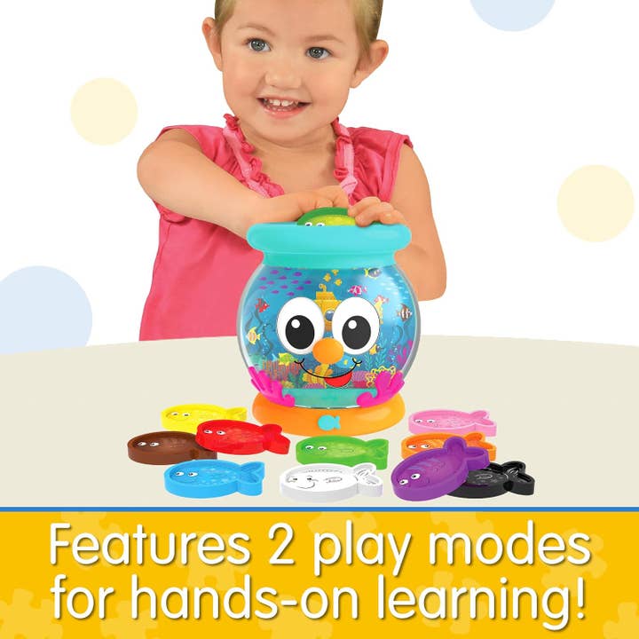 The Learning Journey - Vente Lot de jouets – enfant - Apprenez avec moi — Bol à poissons Color Fun