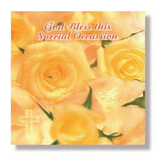 Napkin: Special Occasion Rose for wholesale by Divinity Boutique