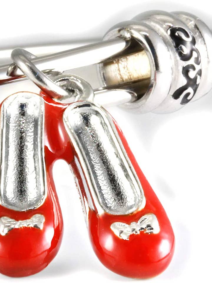 Wizard of Oz | Ruby Slippers Sieraden of Ruby Red Slippers Armband Bangle voor fans van The Wizard of Oz Gifts of Wizard of Oz Collectibles of Ruby Red Slippers voor Dorothy van Wizard of Oz Party Favor voor wholesale door Dave The Bunny