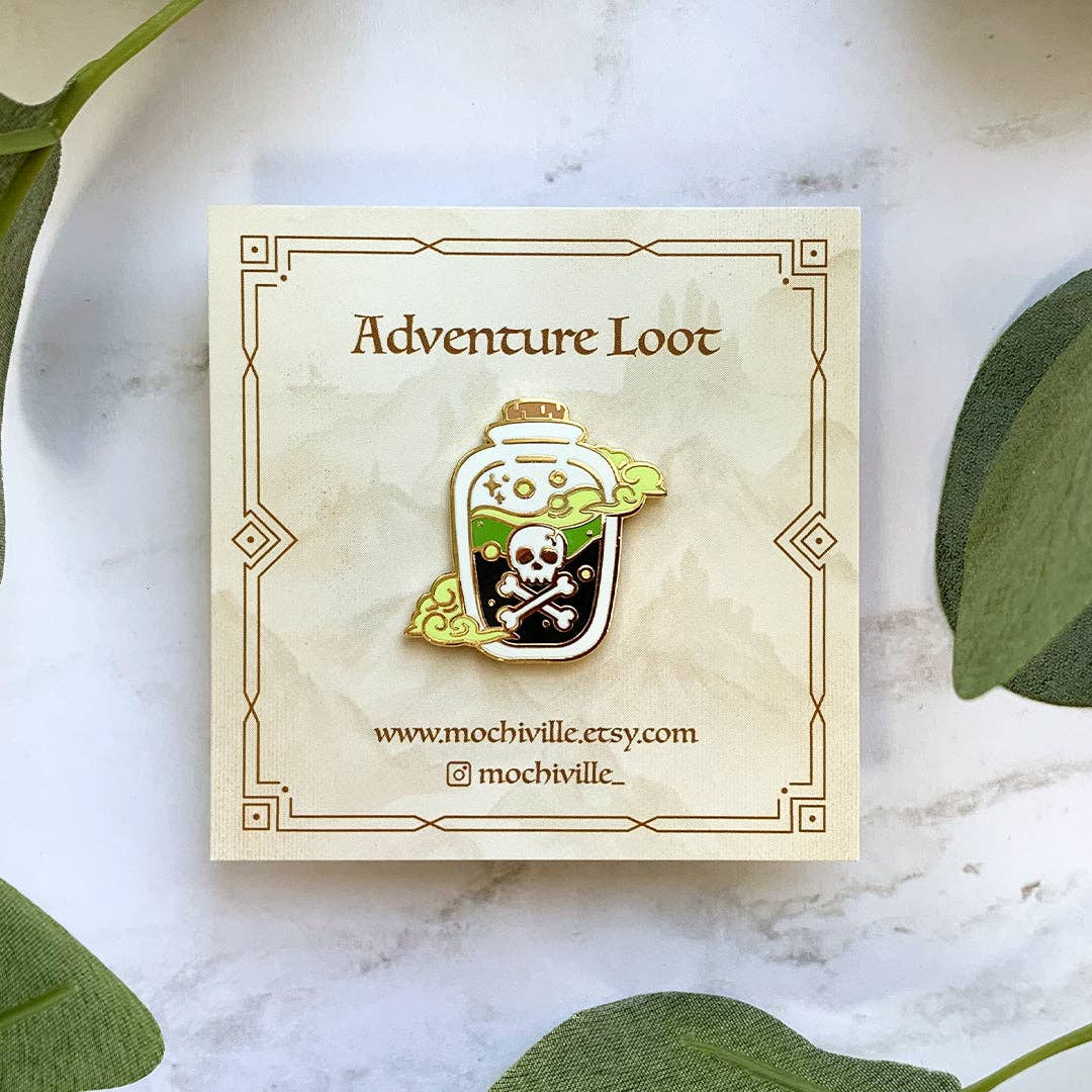 Mochiville - Wholesale Lapel Pin/Button - Poison Potion | Enamel Pin2