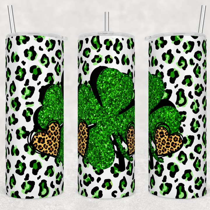 20 Ounce Tumbler ~ St. Patrick's Day, Shamrock for wholesale by Paxton's One Stop Shop LLC
