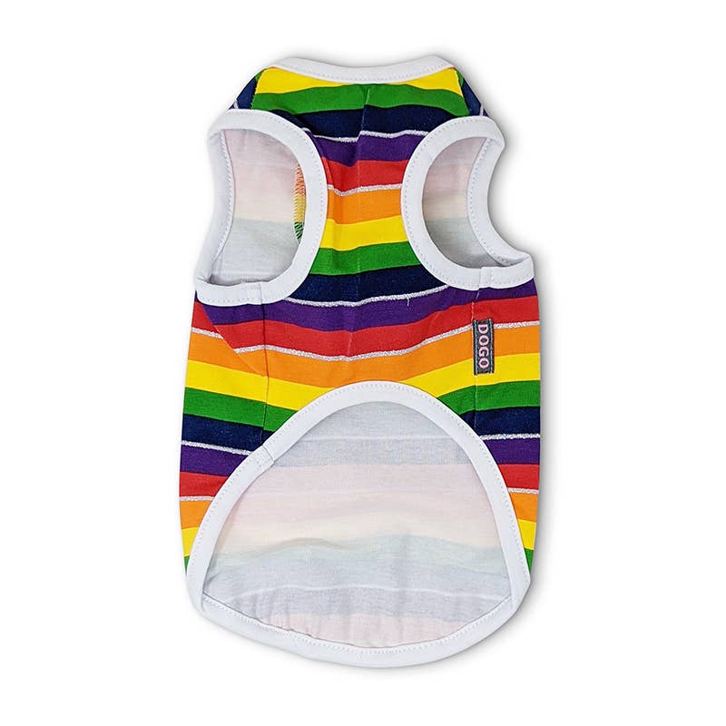 Dogo Pet - Wholesale Pet Shirt - Dog - Rainbow Tank2