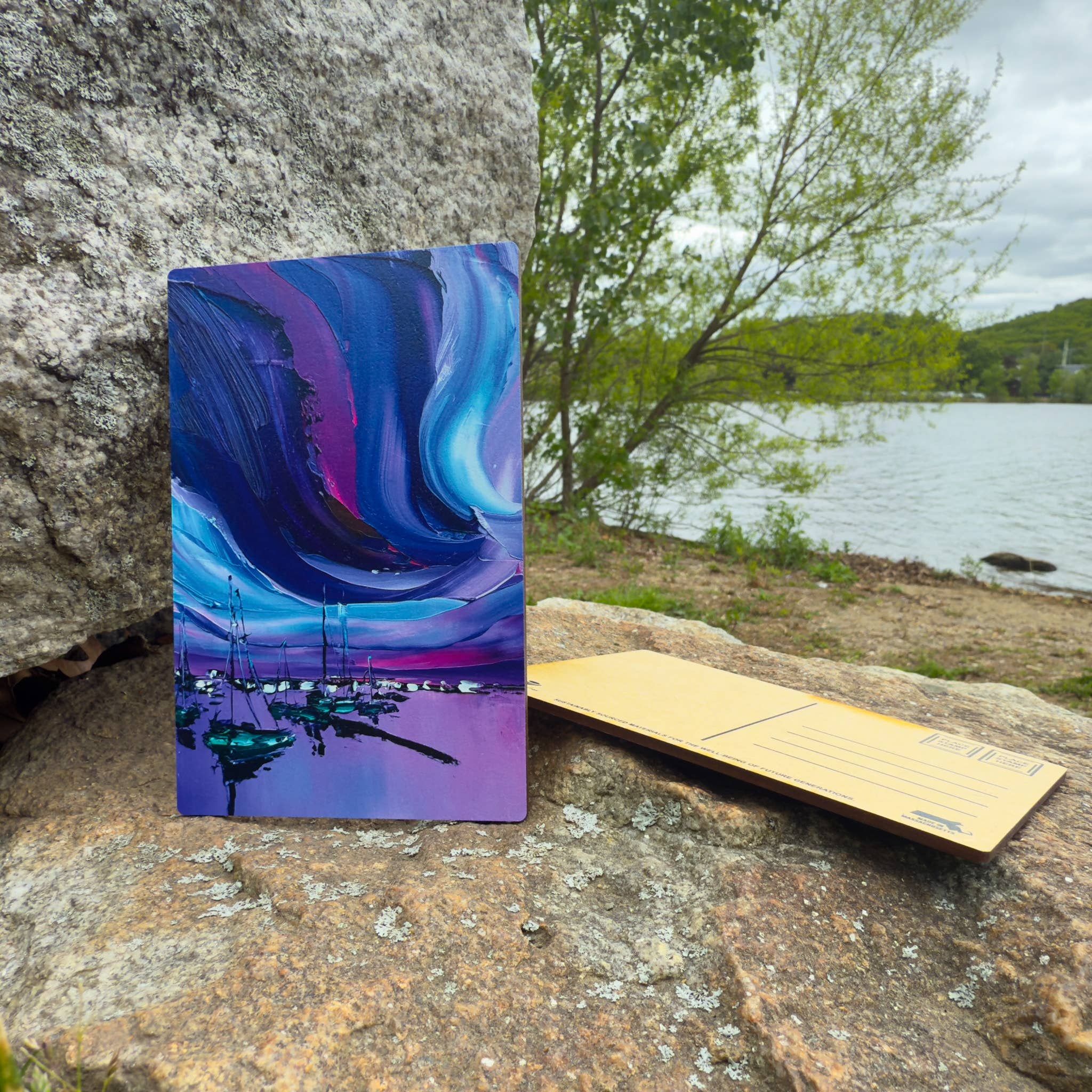 Lifeforce Glass, Inc. - Vente Cartes postales - Carte postale en bois personnalisée4