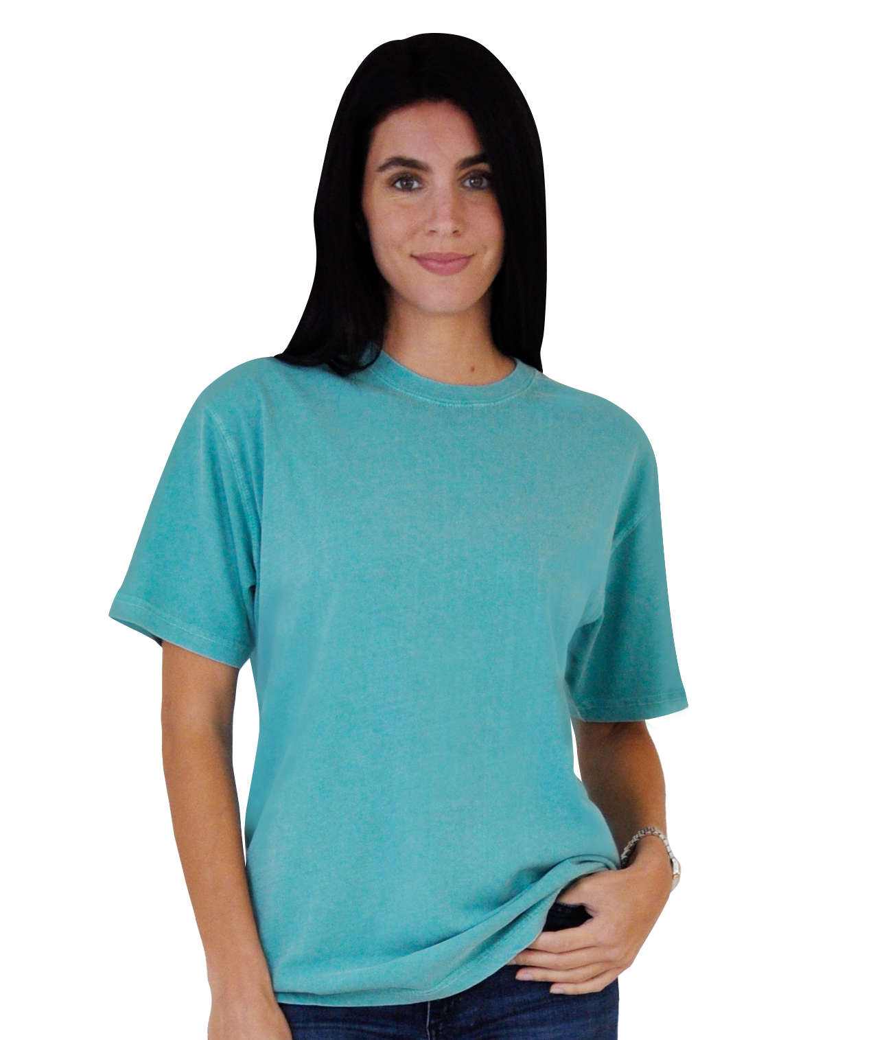 U.S. Apparel - Wholesale T-Shirt - Women's - Adult Garment Dyed T-Shirt90