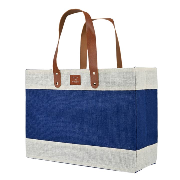 Jute Market Tote, Reusable Shopping Bag - SMALL CASE PACKS for wholesale by Out of the Woods® by KeepCool Bags