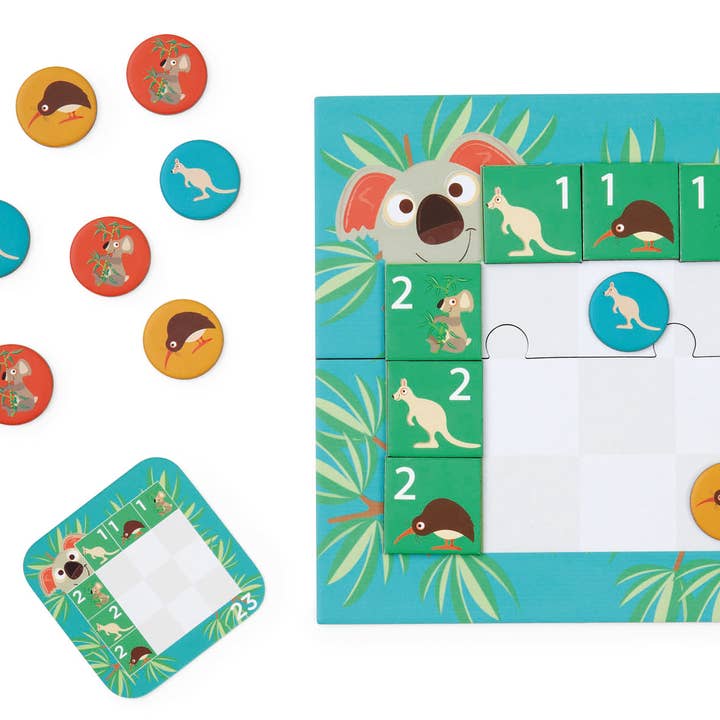 DAM - Wholesale Brain Game - Kids - Scratch - Solo Game KOALA CHALLENGE3