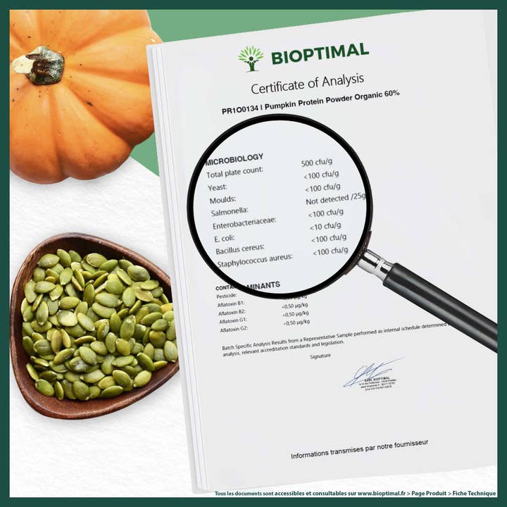 Bioptimal - Wholesale Protein/Superfood Powder - Organic Squash Protein Powder - Bioptimal8