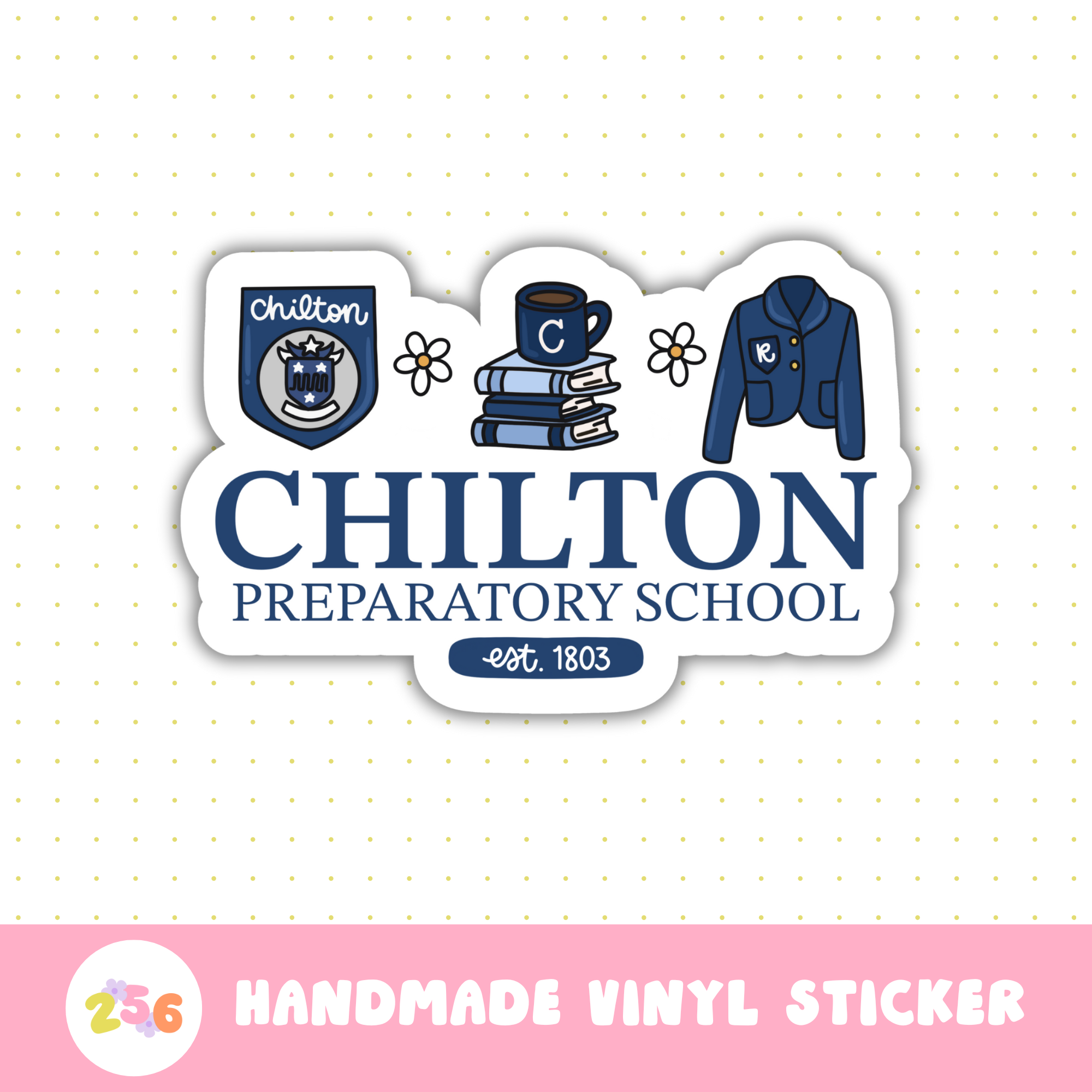 256 Craft Co - Wholesale Sticker - Chilton Preparatory School Sticker 0
