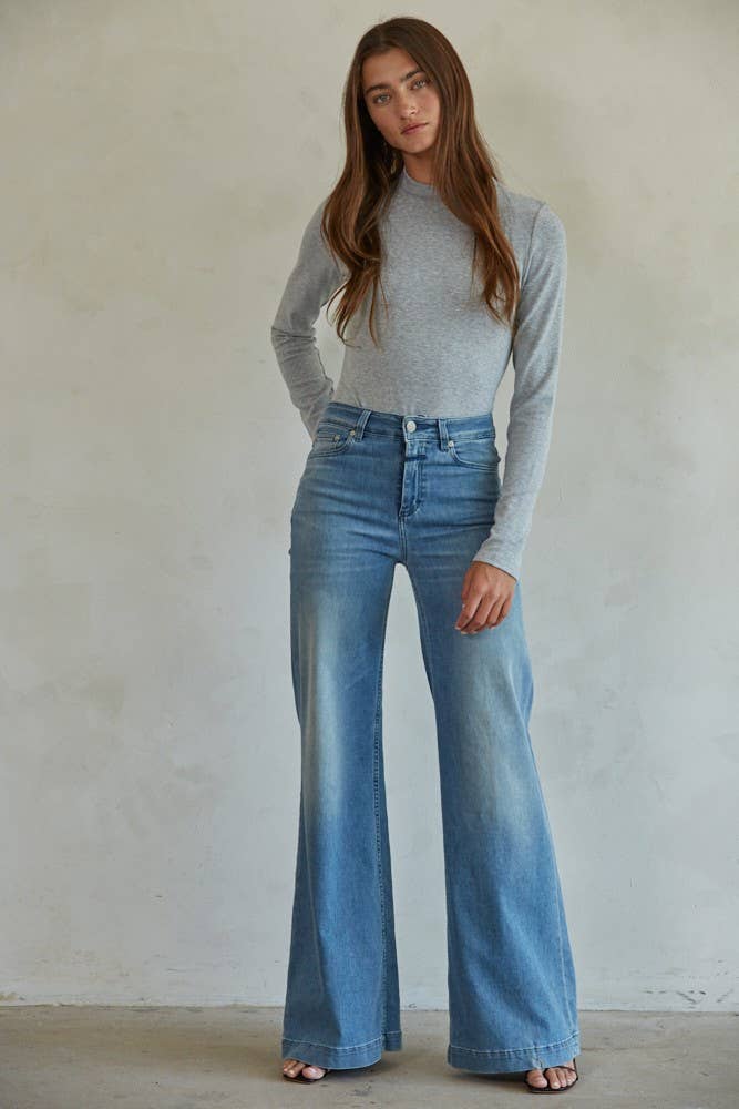 By Together - Wholesale Knit Top - Women's - L7464 | Knit Mock Neck Long Sleeve Pullover Top4