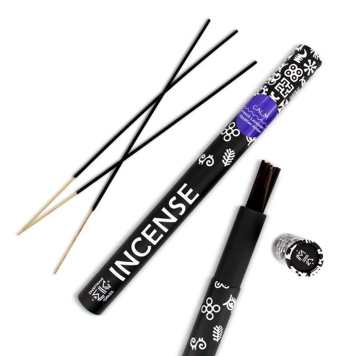 Luxury Incense Sticks - Lavender/Amber (CALM) for wholesale by Everything Chriss Home & Body Fragrances