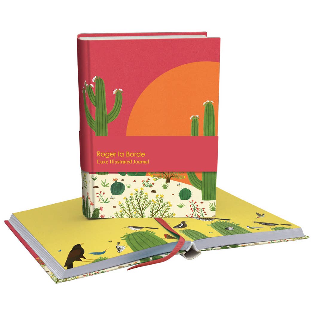 Roger La Borde - Wholesale Journal/Diary - Cactus Grove Illustrated Journal  - AS 0783