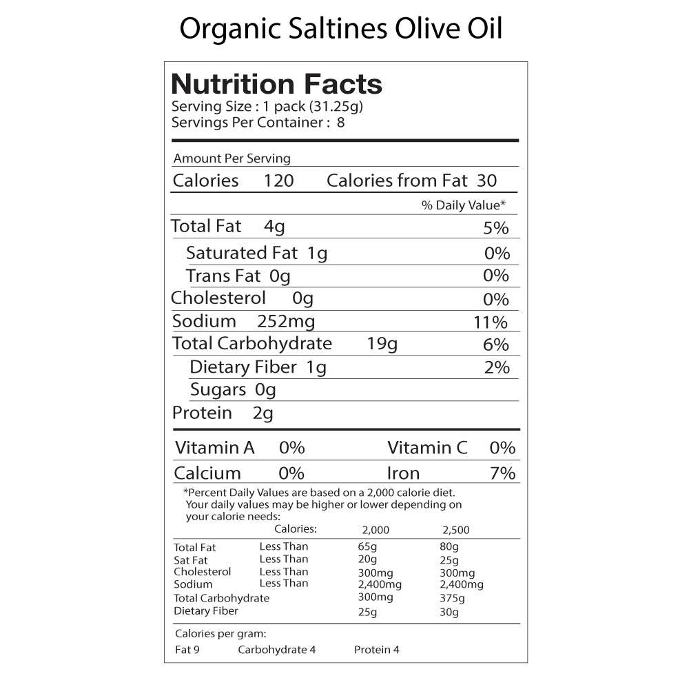 Suzie's Good Food - Wholesale Crackers - Organic Saltine Crackers with Olive Oil - case of 61