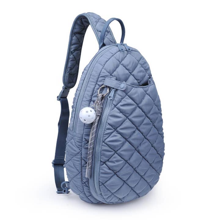 Sol and Selene - Wholesale Backpack - Women's - Match Point - Quilted Puffer Pickleball & Paddle Tennis Sling Backpack32