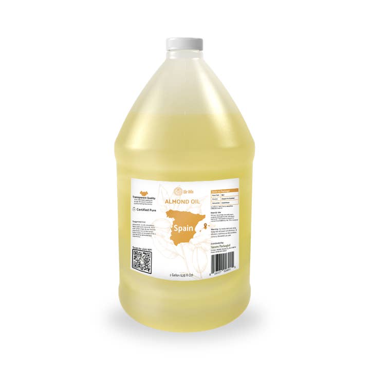 Nature Packaged - Wholesale Bath/Body Oil - Almond Carrier Oil - 100% Pure - Farm-Direct Sourcing