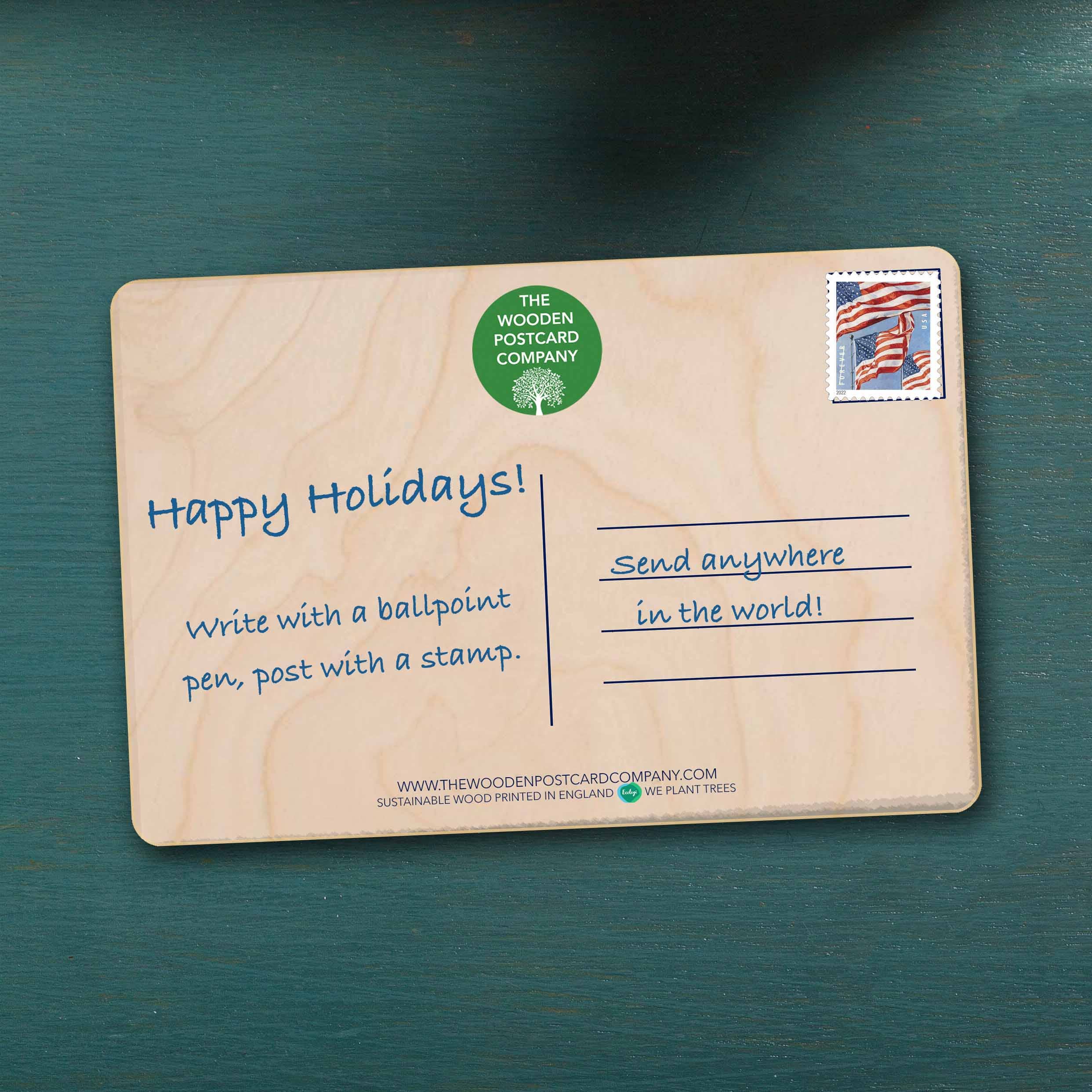 THE WOODEN POSTCARD COMPANY – Großhandel Grußkarten für den Alltag – Abstieg - Umweltfreundliche Karten & Magnete3