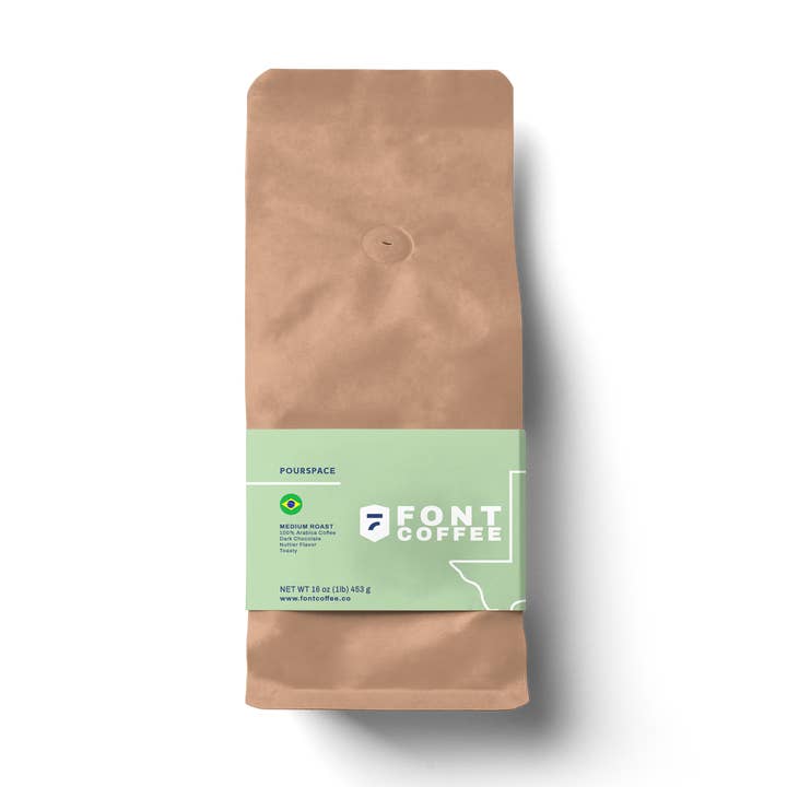 Pourspace 16oz Bag for wholesale by Fontana Coffee & Tea