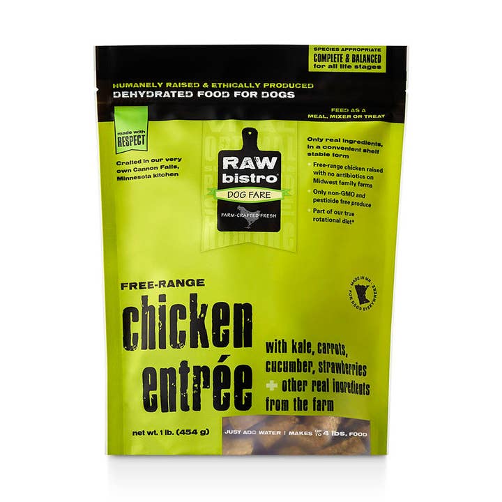 Raw Bistro Pet Fare - Wholesale Pet Food - Dog - 🐓 Raw Bistro Dehydrated Chicken Entrée for Dogs0