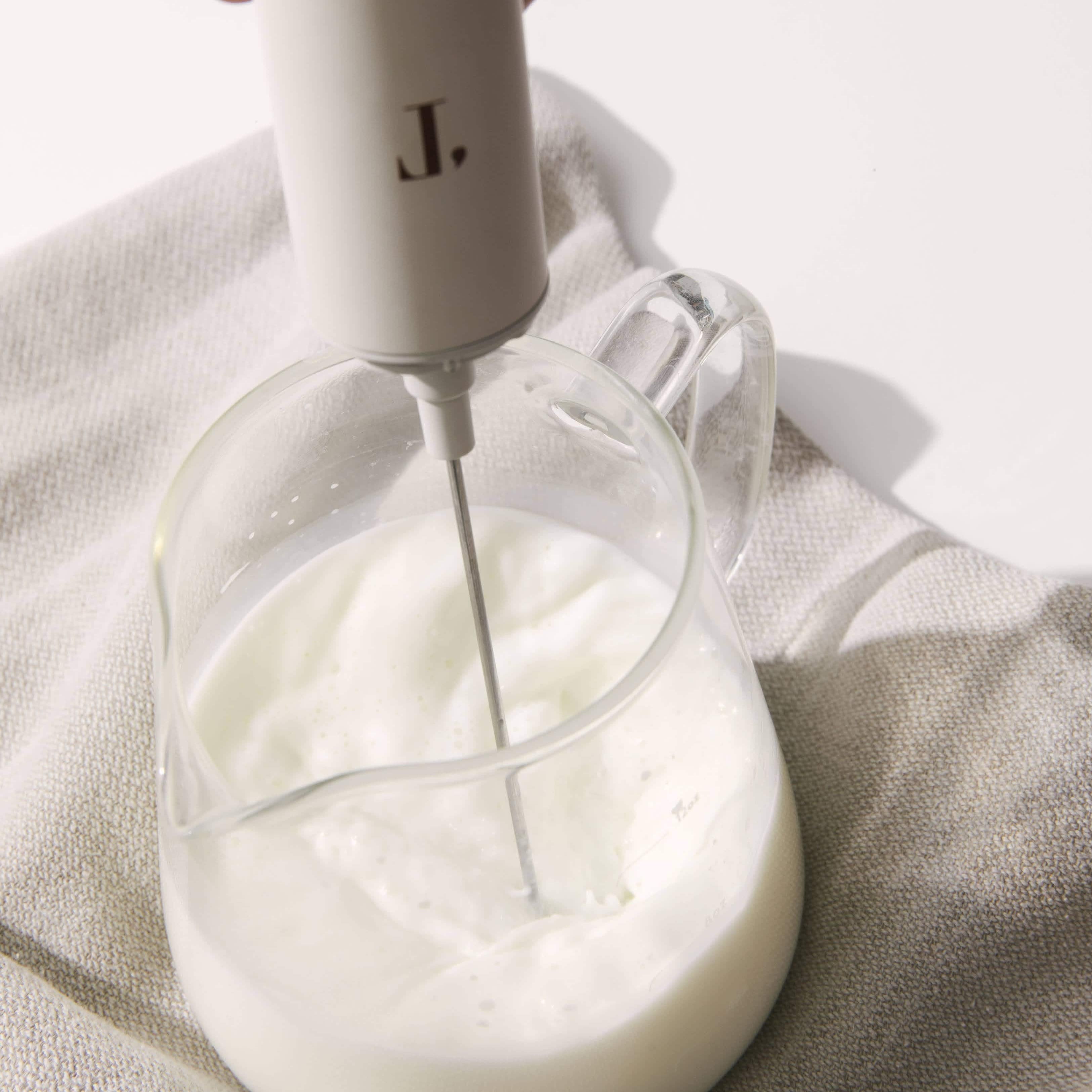 TEASPRESSA | LUXE Mixer Cube - Wholesale Pitcher - Glass Milk Frothing and Pouring Pitcher4