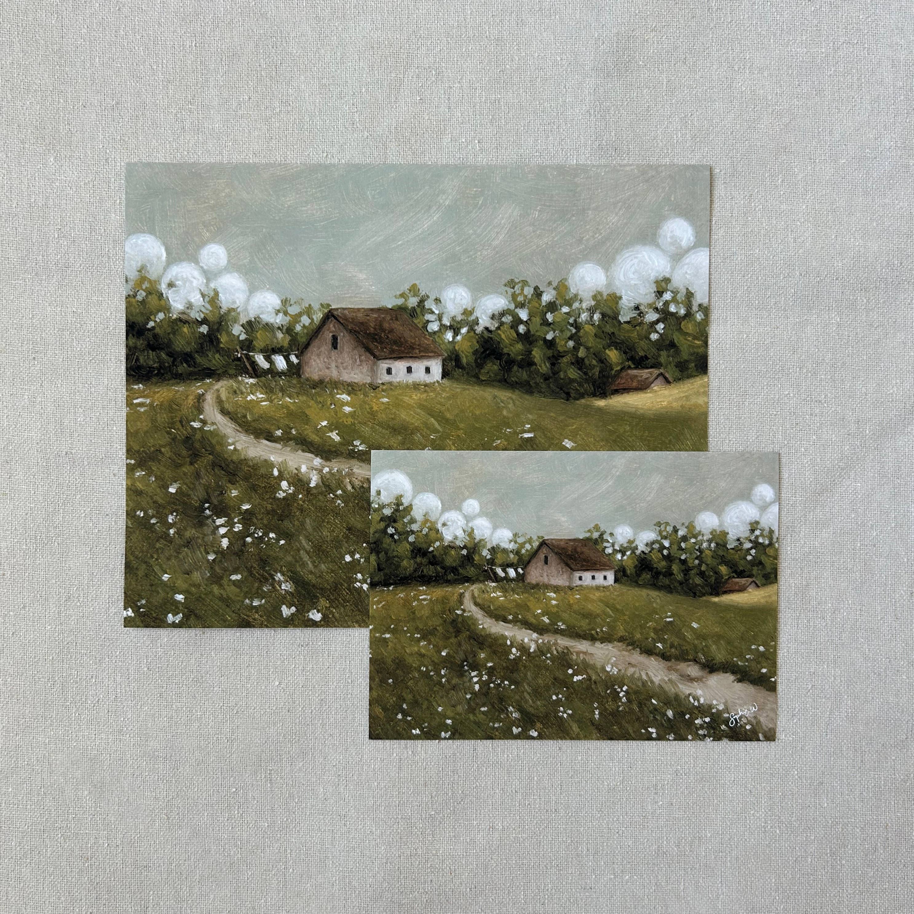 sophie wyatt studio. - Wholesale Art Print - "Simple Living" Fine Art Print1