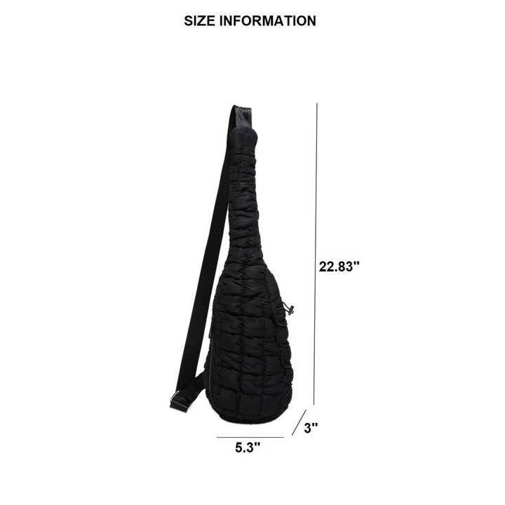 Vanilla Monkey - Wholesale Crossbody Bag - Women's - Quilted Puffy Crossbody Sling Bag2