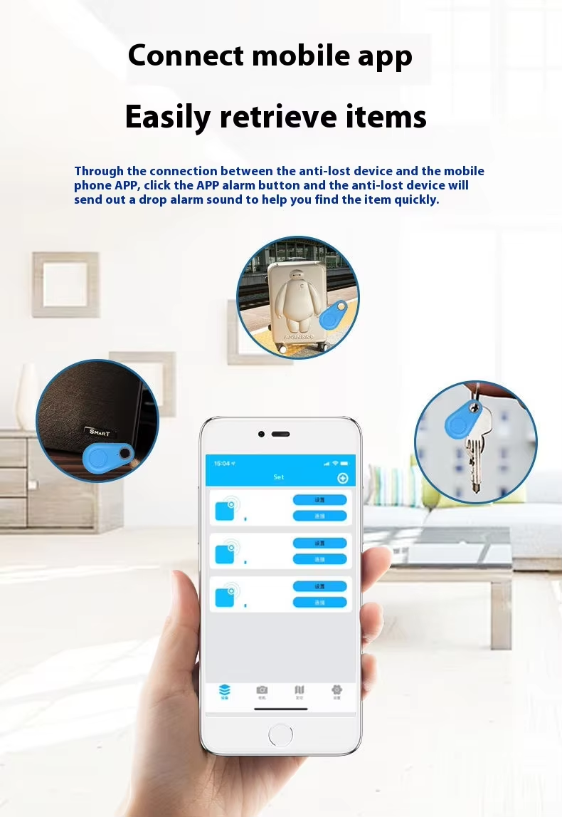 My Wholesale Warehouse - Wholesale Keychain - Unisex - Generise 'Found It' Compact Bluetooth GPS Tracker Tag for Health & Beauty Enthusiasts5