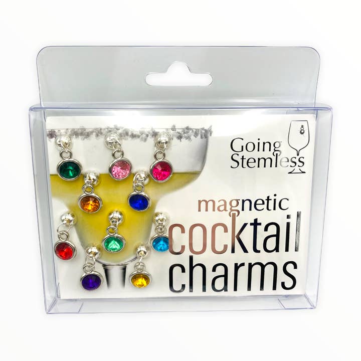 Going Stemless Magnetic Cocktail Charms - Wholesale Wine Charm - Rockefeller Collection3