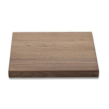 Walnut - B8 - Mini Square Board 8''x7''x3/4'' for wholesale by Wood Hill Boards Inc
