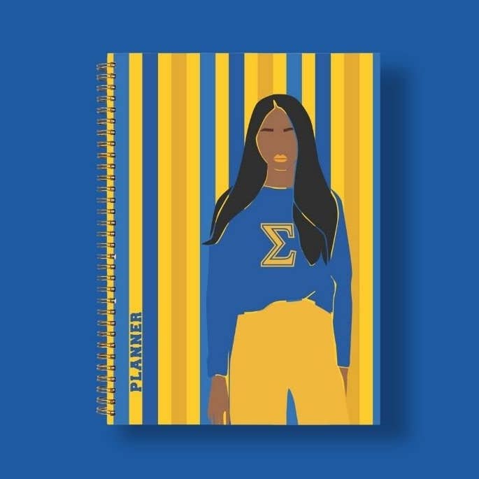 Sigma Gamma Rho Sorority Inspired Planner SGRHO 1922 for wholesale by OFC Tees & Gifts