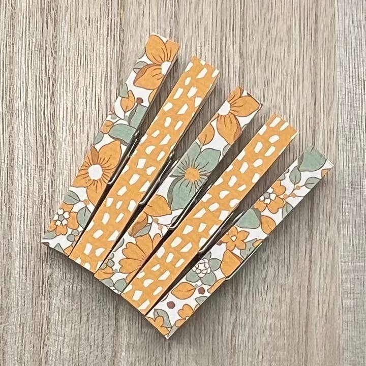 Pince à linge aimantée standard, jaspe jaune pour la vente par Running Blynd