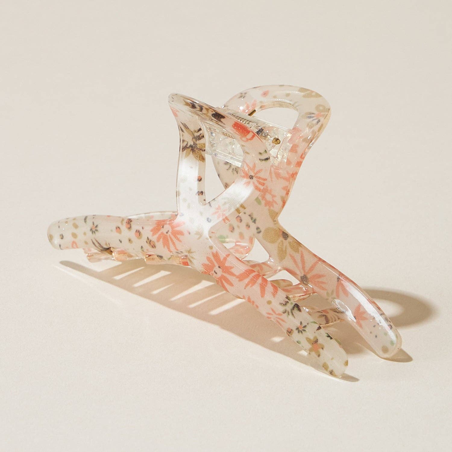 Frem – Clips para cabelo - Mulher por atacado – Clipe floral garra2