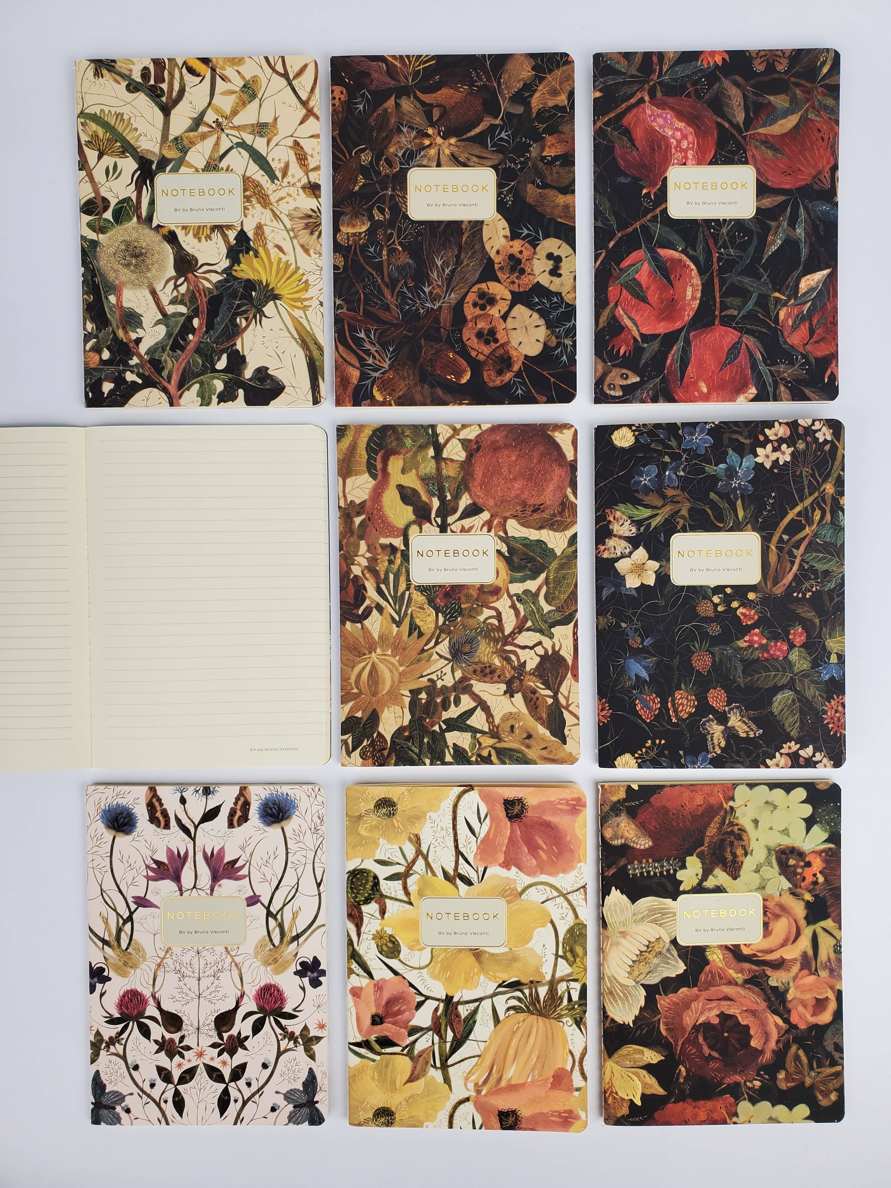 BV by Bruno Visconti - Wholesale Notebook - Forest Flowers Notebook8