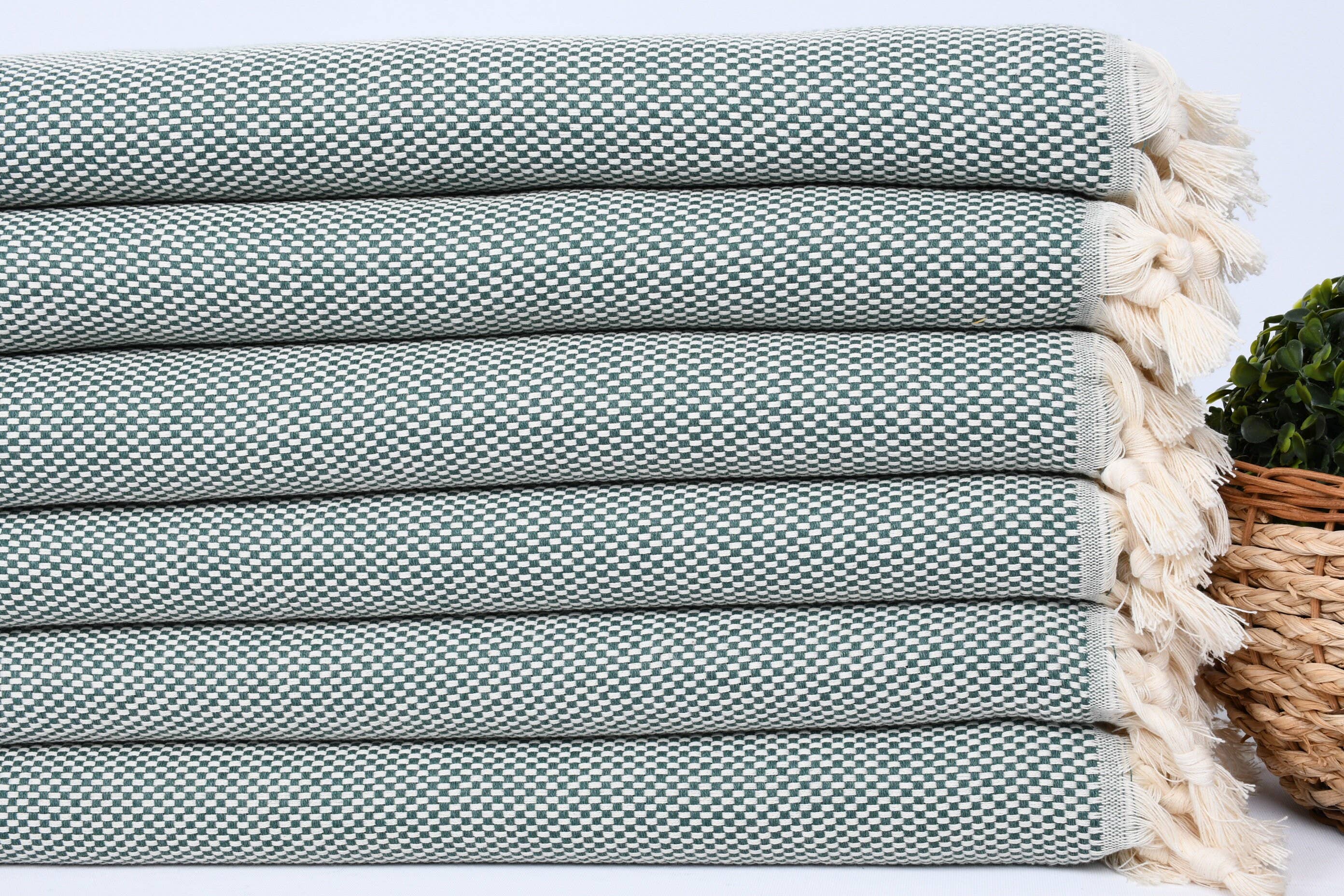 Organic Turkish Towels - Wholesale Tea Towel - Kitchen Towel, Elegant Striped Peshkir2