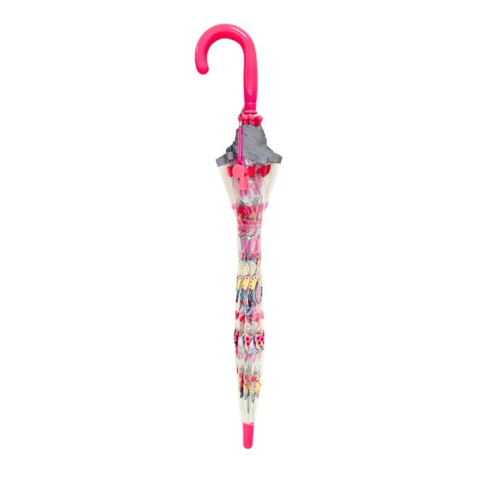 SMATI - Wholesale Umbrella - Kids - Child's Transparent Butterfly Umbrella