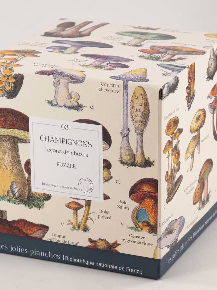 Puzzle "Mushrooms" - 1000 pieces for wholesale by Les Jolies Planches