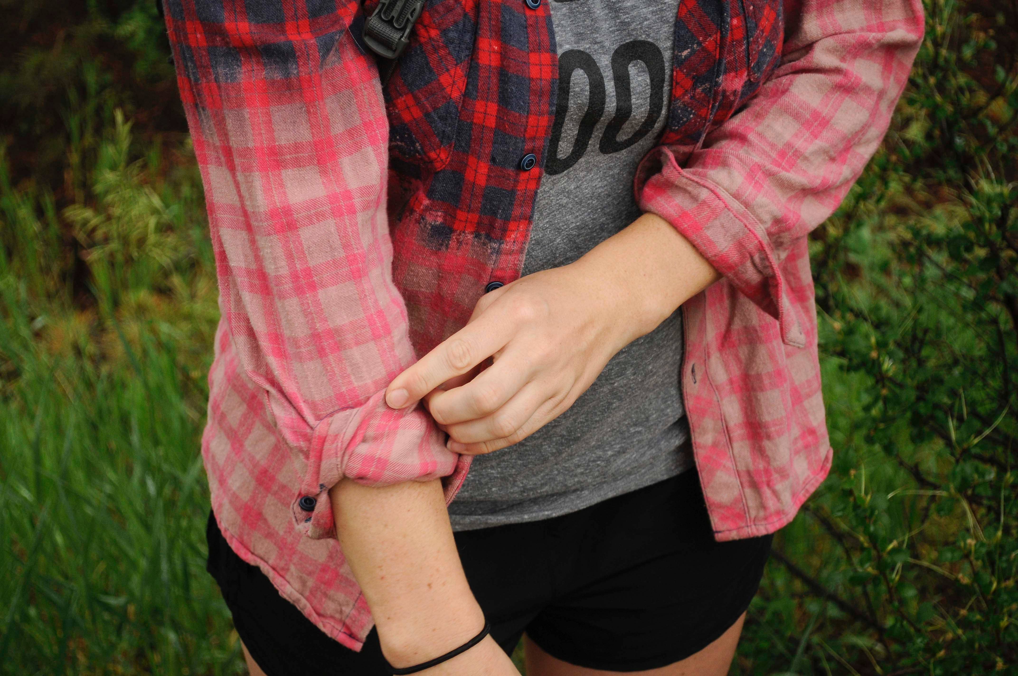 Create Good Company - Wholesale Button Down Shirt - Women's - Trashed Shirts * Bleached Flannels/Shirts Starter Set9