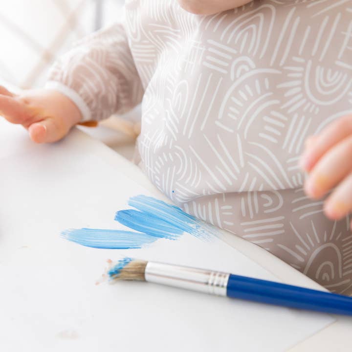 Bumkins - Vente Tablier de dessin – enfant et bébé - Blouse artistique à manches longues : Wander7