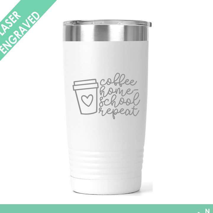 Kaffee, Homeschool, Wiederholung/ Lehrer-Kaffeetasse für den Großhandel von Northern Country Girl Designs, LLC