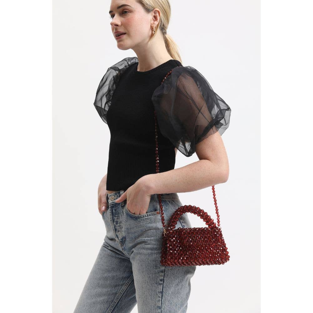 Moda Luxe – wholesale Kuvertväska - Dam – Dolly aftonväska med pärldetaljer i plast26