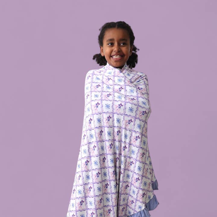 ICY WONDERLAND DREAM RUFFLE BLANKET and other Purchase wholesale frosties sweets. Free returns & net 60 terms on Faire trending on Faire.