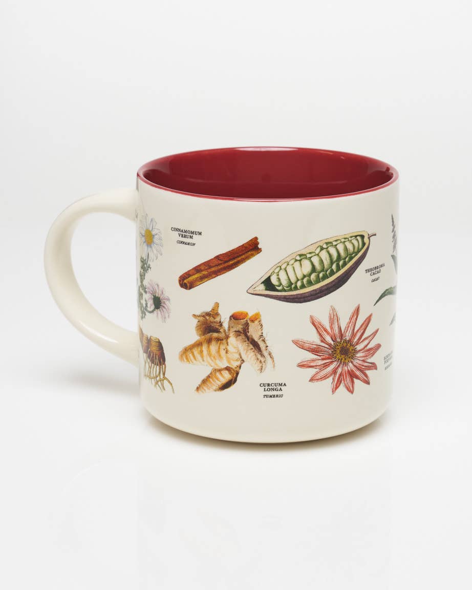 Cognitive Surplus - Wholesale Coffee Mug - The Botany of Tea Ceramic Mug (Case of 4)1