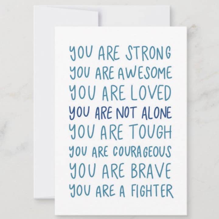 You Are Not Alone for wholesale by Ethel B Designs