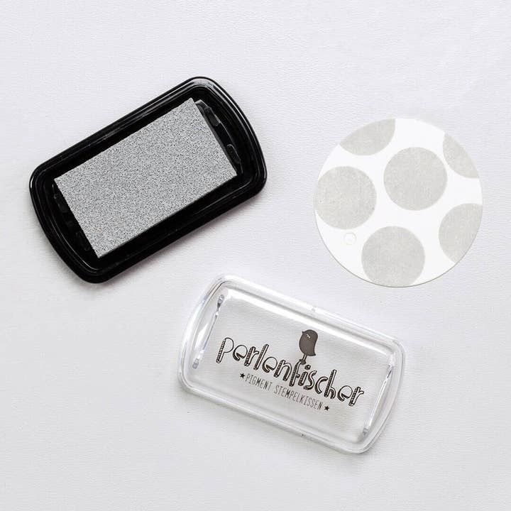 Perlenfischer - Wholesale Rubber/Decorative Stamp - 6x Ink Pads | Mist mini1
