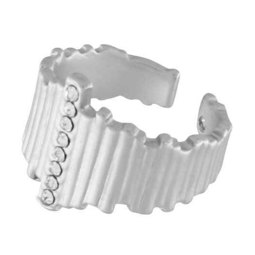 Audrey IN:STORE Justerbar CZ Ring Silverplätering för wholesale av Dansk Copenhagen