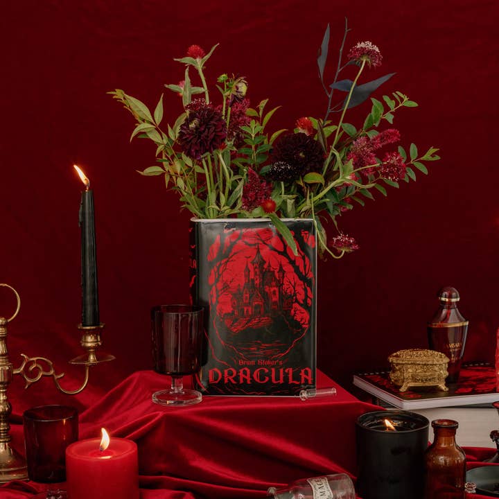 Steel Mill and Co. - Wholesale Vase - Large Book Vase, Dracula2