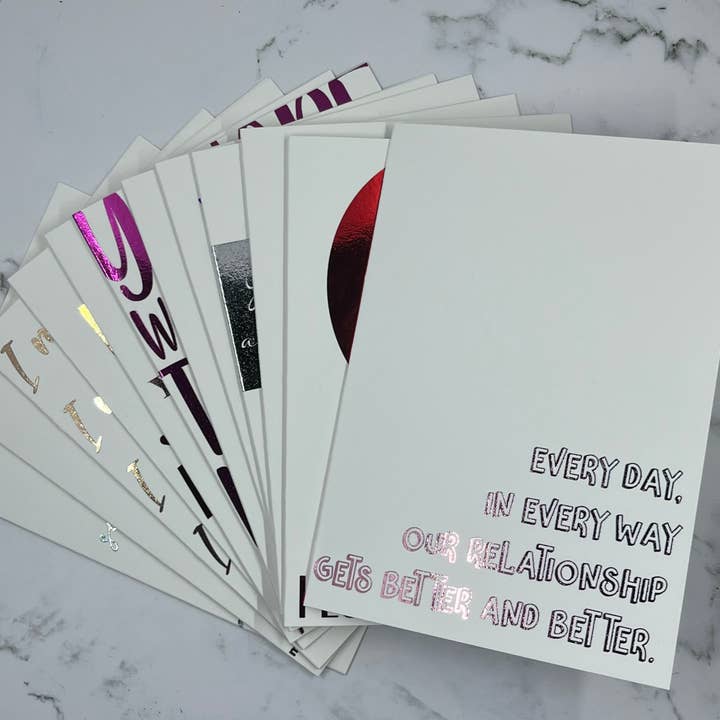 D. Johnson & Co Greetings - Wholesale Love Card - Love Affirmation Boxset