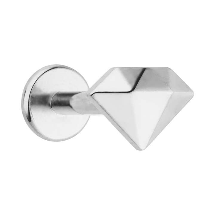Schmuckgroßhandel - Wholesale Single Earring - Diamond Piercing | Titanium