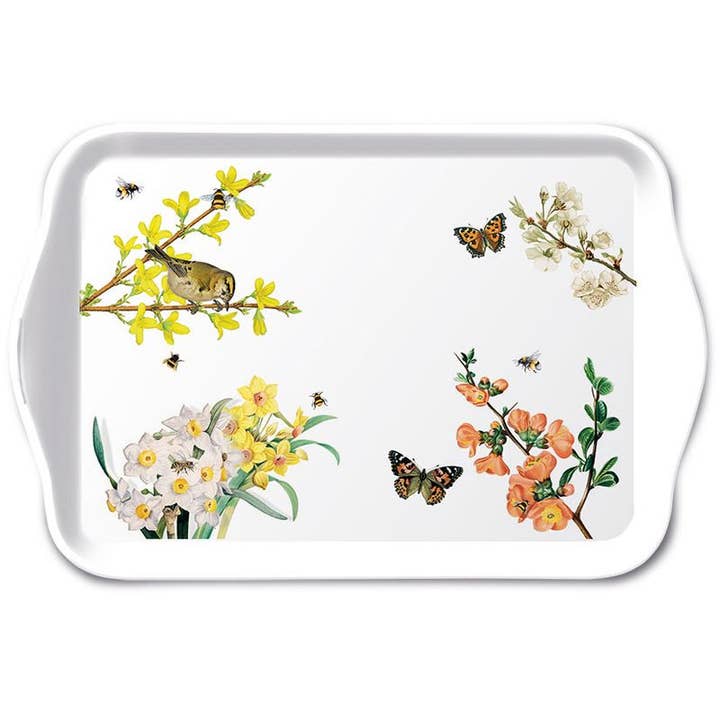 TRAY - Spring Awakening (13 x 21cm) for wholesale by Elegant Gifts