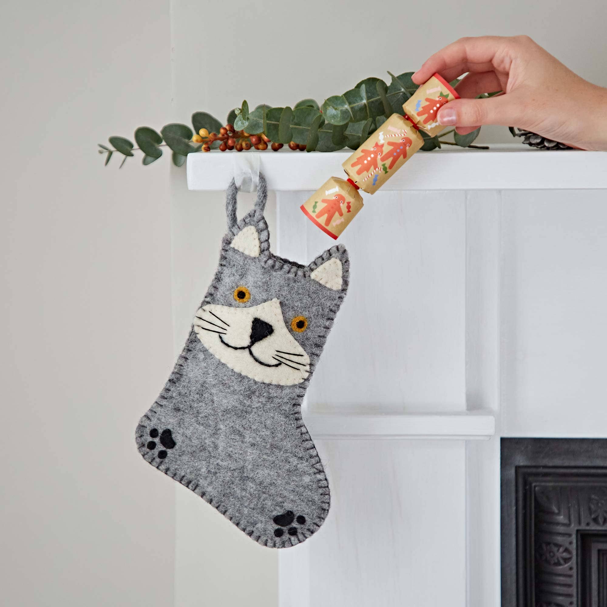 The Paper High Gift Company Limited – wholesale Holiday Stocking – Felt Animal Christmas Stocking1